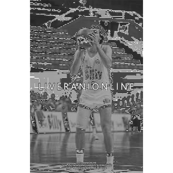 NEG-RETROSPETTIVA MIKE D\'ANTONI BASKET NELLA FOTO MIKE D\'ANTONI CON LA MAGLIA DELL BILLY MILANO BASKET NELL\'ANNO 1979-1980 AG ALDO LIVERANI SAS