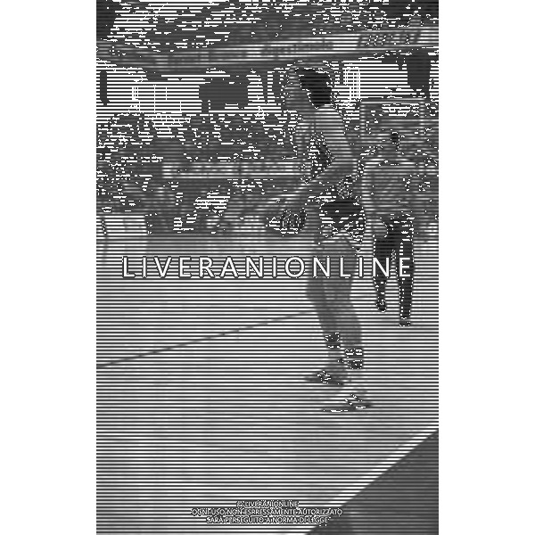 NEG-RETROSPETTIVA MIKE D\'ANTONI BASKET NELLA FOTO MIKE D\'ANTONI CON LA MAGLIA BILLY MILANO NELL\'ANNO 1979-1980 AG ALDO LIVERANI SAS