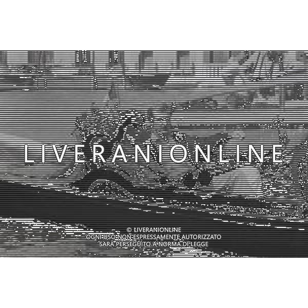 NEG-RETROSPETTIVA STEFANO CASIRAGHI REALI DI MONACO NELLA FOTO STEFANO CASIRAGHI CON CAROLINA DI MONACO A VENEZIA NELL\'ANNO 1985 AG ALDO LIVERANI SAS 