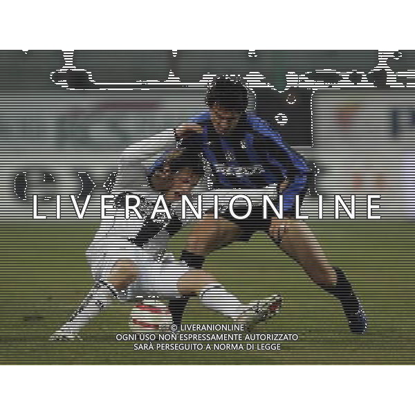 INTER-PARMA COPPA ITALIA TIM CUP 12.1.2006 NELLA FOTO:DEDIC E BURDISSO PH LUZZANI/AG ALDO LIVERANI