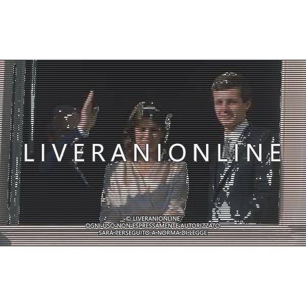 RETROSPETTIVA STEFANO CASIRAGHI REALI DI MONACO NELLA FOTO STEFANO CASIRAGHI CON CAROLINA DI MONACO IL GIORNO DELLE NOZZE A MONTECARLO NELL\'ANNO 1983 FOTO CONTROLUCE-AG ALDO LIVERANI SAS