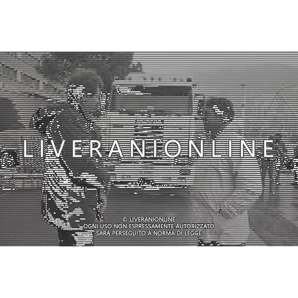 NEG-RETROSPETTIVA STEFANO CASIRAGHI REALI DI MONACO NELLA FOTO STEFANO CASIRAGHI A MONTECARLO PER LE GARE DI OFF-SHORE NELL\'ANNO 1985 CON RENATO POZZETTO AG ALDO LIVERANI SAS  
