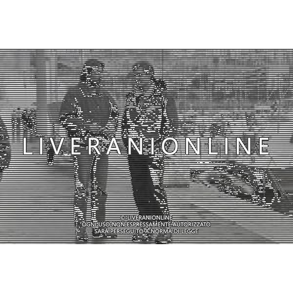 NEG-RETROSPETTIVA STEFANO CASIRAGHI REALI DI MONACO NELLA FOTO STEFANO CASIRAGHI A MONTECARLO PER LE GARE DI OFF-SHORE NELL\'ANNO 1985 AG ALDO LIVERANI SAS  