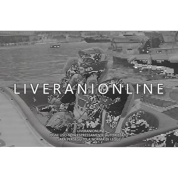 NEG-RETROSPETTIVA STEFANO CASIRAGHI REALI DI MONACO NELLA FOTO STEFANO CASIRAGHI A MONTECARLO PER LE GARE DI OFF-SHORE NELL\'ANNO 1985 AG ALDO LIVERANI SAS  