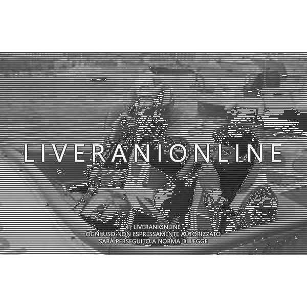 NEG-RETROSPETTIVA STEFANO CASIRAGHI REALI DI MONACO NELLA FOTO STEFANO CASIRAGHI A MONTECARLO PER LE GARE DI OFF-SHORE NELL\'ANNO 1985 AG ALDO LIVERANI SAS  