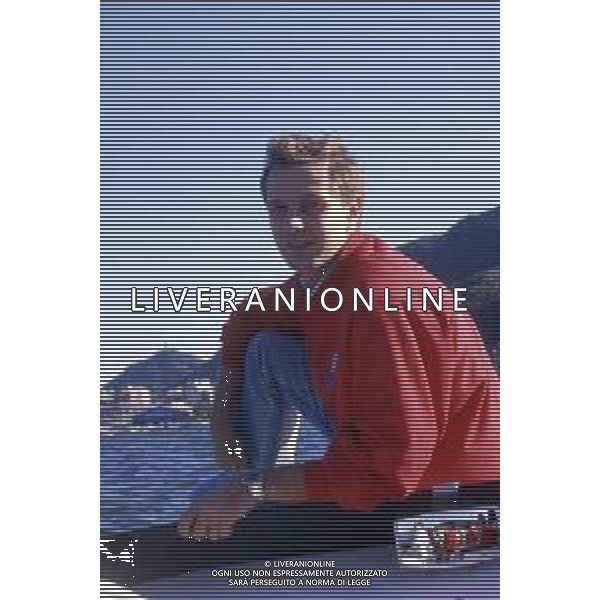 Stefano Casiraghi imprenditore e pilota motonautico italiano e marito di Carolina di Monaco - Retrospettiva © ARCHIVIO / AGENZIA ALDO LIVERANI SAS - ITALY ONLY EDITORIAL USE ONLY