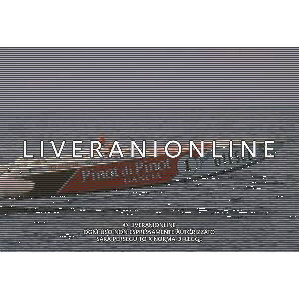 DIAP-RETROSPETTIVA STEFANO CASIRAGHI REALI DI MONACO NELLA FOTO STEFANO CASIRAGHI A MONTECARLO NELL\'ANNO 1987 IN UNA GARA DI OFF-SHORE AG ALDO LIVERANI SAS 