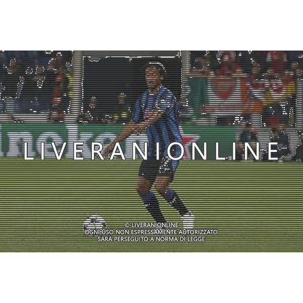 Juan Cuadrado of Atalanta BC play the ball during Atalanta BC vs Arsenal FC, 1° round of Chanpions League 2024-25, game at Gewiss stadium in Bergamo (BG), Italy, on September 19, 2024. (Photo by Davide Casentini) ag aldo liverani sas