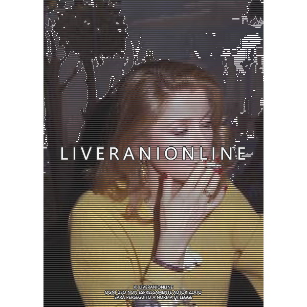 DIAP-RETROSPETTIVA CATHERINE DENEUVE ATTRICE NELLA FOTO CATHERINE DENEUVE A TERRAZZA MARTINI NELL\'ANNO 1981 AG ALDO LIVERANI SAS 