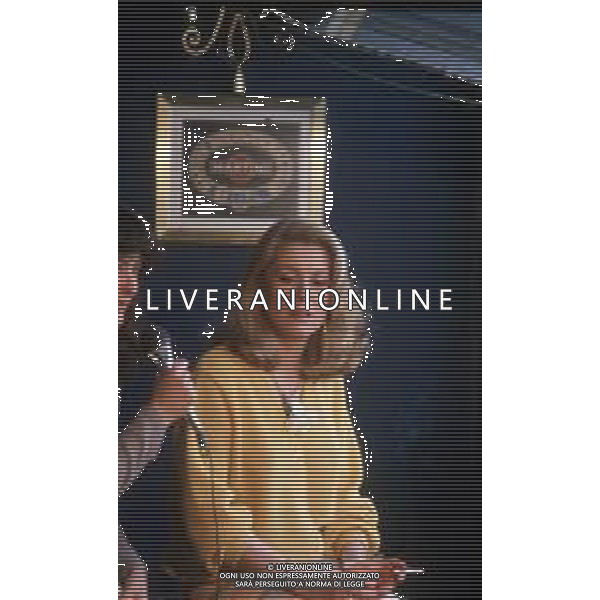 DIAP-RETROSPETTIVA CATHERINE DENEUVE ATTRICE NELLA FOTO CATHERINE DENEUVE A TERRAZZA MARTINI NELL\'ANNO 1981 AG ALDO LIVERANI SAS  