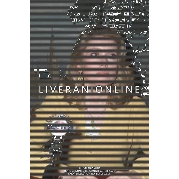 DIAP-RETROSPETTIVA CATHERINE DENEUVE ATTRICE NELLA FOTO CATHERINE DENEUVE A TERRAZZA MARTINI NELL\'ANNO 1981 AG ALDO LIVERANI SAS  