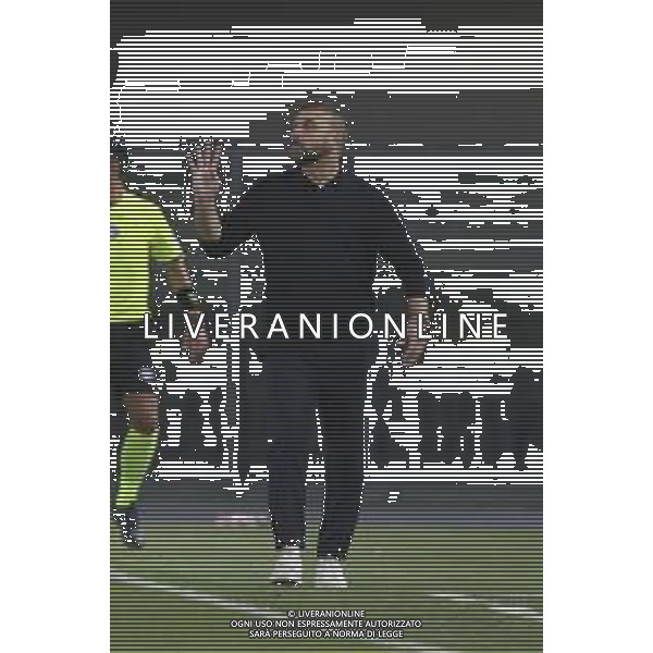 Paolo Zanetti Head Coach of Hellas Verona FC gestures during Hellas Verona FC vs Torino FC , 5° Serie A Enilive 2024-25 game at Marcantonio Bentegodi Stadium in Verona (VR), Italy, on September 20, 2024. (Photo by Davide Casentini)/AGENZIA ALDO LIVERANI SAS