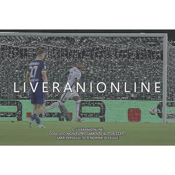 Antonio Sanabria of Torino FC scores a goal during Hellas Verona FC vs Torino FC , 5° Serie A Enilive 2024-25 game at Marcantonio Bentegodi Stadium in Verona (VR), Italy, on September 20, 2024. (Photo by Davide Casentini)/AGENZIA ALDO LIVERANI SAS