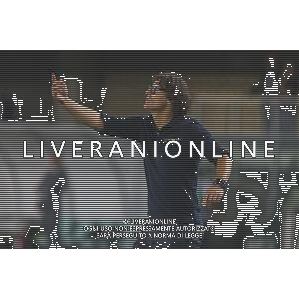 Paolo Vanoli Head Coach of Torino FC gestures during Hellas Verona FC vs Torino FC , 5° Serie A Enilive 2024-25 game at Marcantonio Bentegodi Stadium in Verona (VR), Italy, on September 20, 2024. (Photo by Davide Casentini)/AGENZIA ALDO LIVERANI SAS