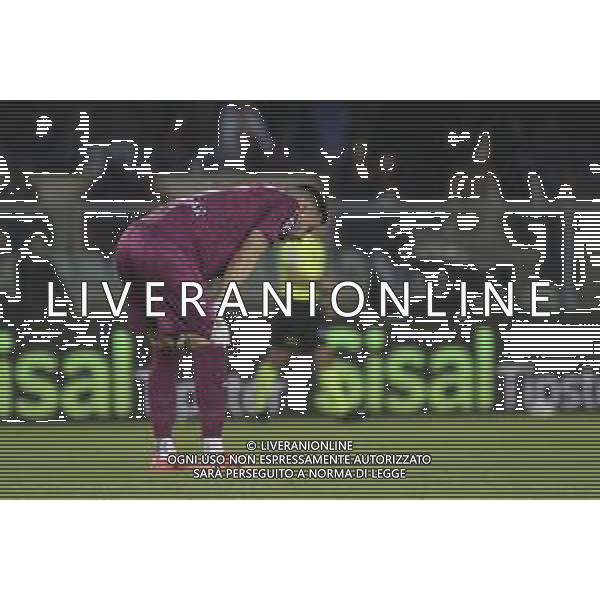 Lorenzo Montipo’ of Hellas Verona FC expresses disappointment during Hellas Verona FC vs Torino FC , 5° Serie A Enilive 2024-25 game at Marcantonio Bentegodi Stadium in Verona (VR), Italy, on September 20, 2024. (Photo by Davide Casentini)/AGENZIA ALDO LIVERANI SAS