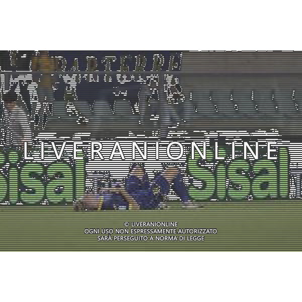 Martin Frese of Hellas Verona FC expresses disappointment during Hellas Verona FC vs Torino FC , 5° Serie A Enilive 2024-25 game at Marcantonio Bentegodi Stadium in Verona (VR), Italy, on September 20, 2024. (Photo by Davide Casentini)/AGENZIA ALDO LIVERANI SAS