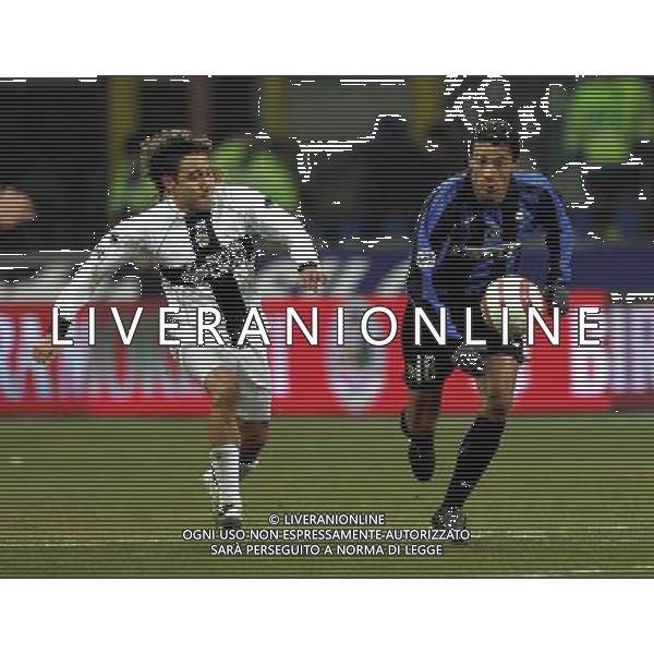 Milano 12/01/2006 coppa italia tim 2005/06 inter-parma 0:0 nella foto bolano e kily gonzalez ph marco luzzani/ag aldo liverani s.a.s.