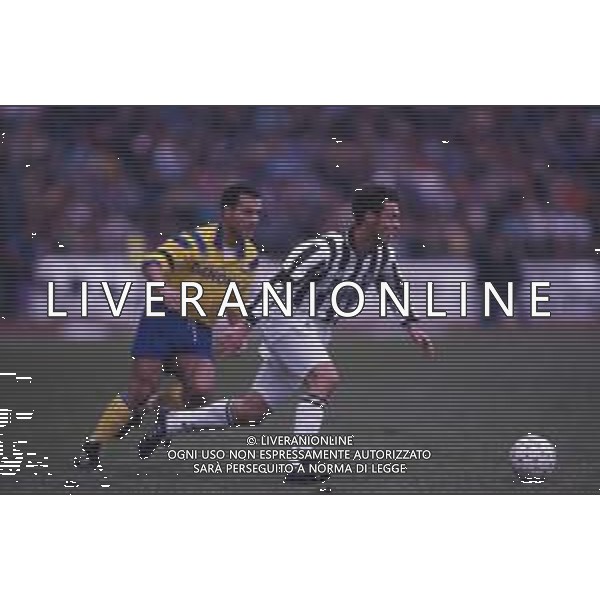 DIAP-RETROSPETTIVA STEFANO ROSSINI CALCIATORE NELLA FOTO STEFANO ROSSINI CON LA MAGLIA DELL\'UDINESE CALCIO AG ALDO LIVERANI SAS