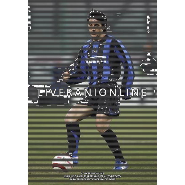Milano 12/01/2006 coppa italia tim 2005/06 inter-parma 0:0 nella foto burdisso nicolas ph marco luzzani/ag aldo liverani s.a.s.