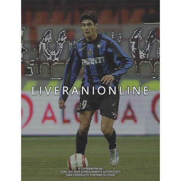 Milano 12/01/2006 coppa italia tim 2005/06 inter-parma 0:0 nella foto cruz julio ph marco luzzani/ag aldo liverani s.a.s.