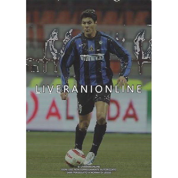 Milano 12/01/2006 coppa italia tim 2005/06 inter-parma 0:0 nella foto cruz julio ph marco luzzani/ag aldo liverani s.a.s.