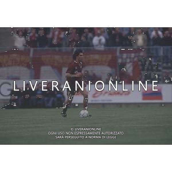 DIAP-RETROSPETTIVA SALVATORE FRESI CALCIATORE NELLA FOTO SALVATORE FRESI CON LA MAGLIA DELLA SALERNITANA CALCIO AG ALDO LIVERANI SAS