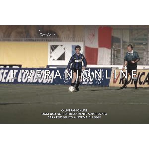 DIAP-RETROSPETTIVA SALVATORE FRESI CALCIATORE NELLA FOTO SALVATORE FRESI CON LA MAGLIA DELL\'INTER CALCIO AG ALDO LIVERANI SAS