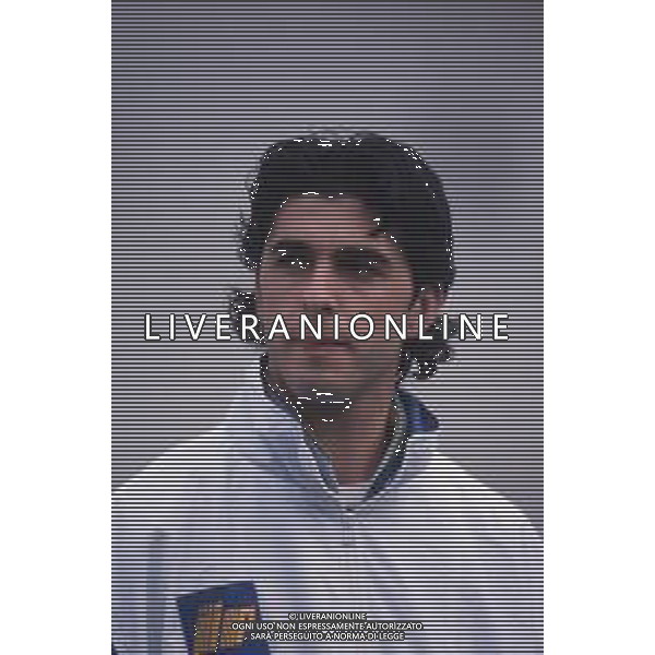 DIAP-RETROSPETTIVA SALVATORE FRESI CALCIATORE NELLA FOTO SALVATORE FRESI CON LA MAGLIA DELLA NAZIONALE ITALIANA UNDER 21 AG ALDO LIVERANI SAS
