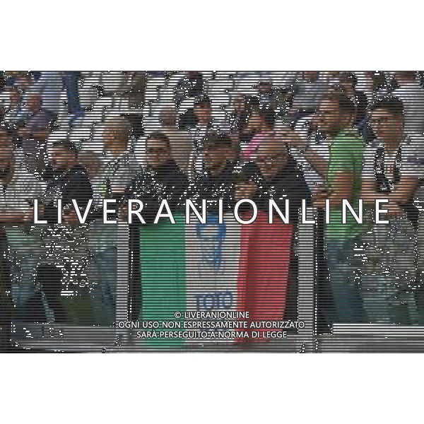 Torino 21.09.2024 Allianz Stadium @Manuela Viganti /Ag. Aldo Liverani sas Juventus vs Napoli Campionato Calcio Serie A Enilive 2024/2025 5a giornata Nella foto: striscione tifosi juventus per toto’ schillaci ©Viganti/AGENZIA ALDO LIVERANI SAS