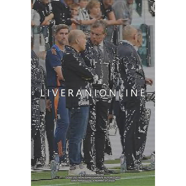 Torino 21.09.2024 Allianz Stadium @Manuela Viganti /Ag. Aldo Liverani sas Juventus vs Napoli Campionato Calcio Serie A Enilive 2024/2025 5a giornata Nella foto: maurizo scanavino e cristiano giuntoli ©Viganti/AGENZIA ALDO LIVERANI SAS