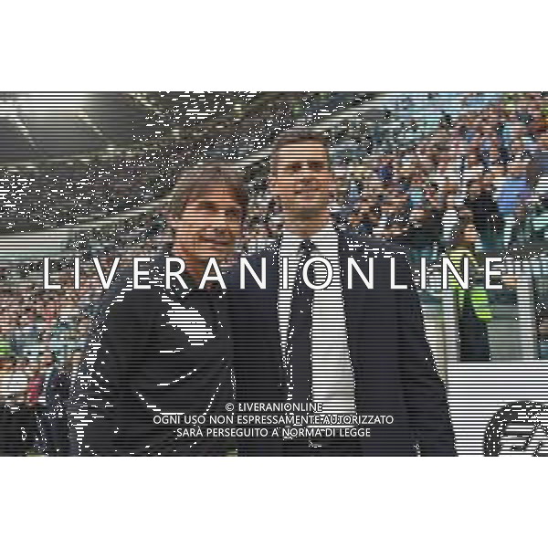 Torino 21.09.2024 Allianz Stadium @Manuela Viganti /Ag. Aldo Liverani sas Juventus vs Napoli Campionato Calcio Serie A Enilive 2024/2025 5a giornata Nella foto: thiago motta e antonio conte ©Viganti/AGENZIA ALDO LIVERANI SAS
