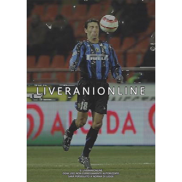 Milano 12/01/2006 coppa italia tim 2005/06 inter-parma 0:0 nella foto kily gonzalez cristian ph marco luzzani/ag aldo liverani s.a.s.