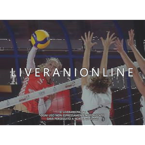 IMOLA 21 09 2024 CLAI CUP-TROFEO SPADONI SERIE A PALLAVOLO SECONDA GARA CLAI IMOLA PALLAVOLO SERIE A2 - CUNEO GRANDA VOLLEY SERIE A1 NELLA FOTO ALEKSANDRA LAZIC CUNEO ©SANNA/AGENZIA ALDO LIVERANI SAS