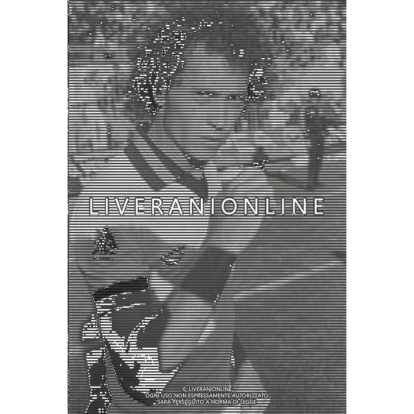 NEG-RETROSPETTIVA PAUO ROBERTO FALACO CALCIATORE NELA FOTO PAULO ROBERTO FALCAO CON LA MAGLIA DELLA ROMA CALCIO NELL\'ANNO 1980-1981 AG ALDO LIVERANI SAS