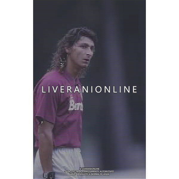 DIAP-RETROSPETTIVA ANDREA SILENZI CALCIATORE NELLA FOTO ANDREA SILENZI CON LA MAGLIA DEL TORINO CALCIO AG ALDO LIVERANI SAS