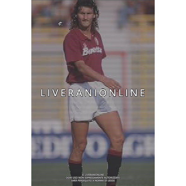 DIAP-RETROSPETTIVA ANDREA SILENZI CALCIATORE NELLA FOTO ANDREA SILENZI CON LA MAGLIA DEL TORINO CALCIO AG ALDO LIVERANI SAS