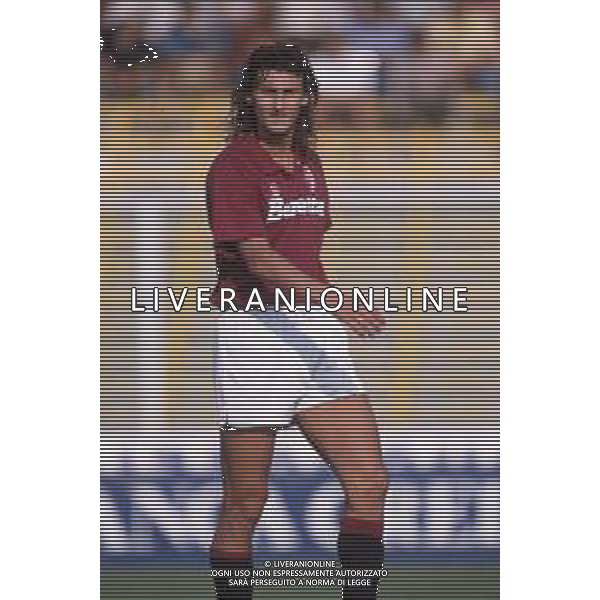 DIAP-RETROSPETTIVA ANDREA SILENZI CALCIATORE NELLA FOTO ANDREA SILENZI CON LA MAGLIA DEL TORINO CALCIO AG ALDO LIVERANI SAS
