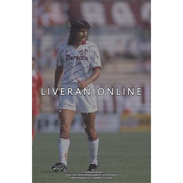 DIAP-RETROSPETTIVA ANDREA SILENZI CALCIATORE NELLA FOTO ANDREA SILENZI CON LA MAGLIA DEL TORINO CALCIO AG ALDO LIVERANI SAS
