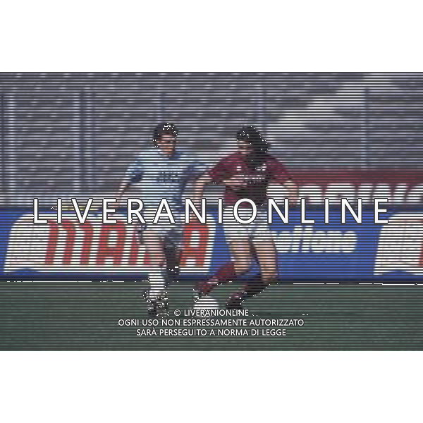 DIAP-RETROSPETTIVA ANDREA SILENZI CALCIATORE NELLA FOTO ANDREA SILENZI CON LA MAGLIA DEL TORINO CALCIO AG ALDO LIVERANI SAS