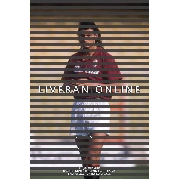 DIAP-RETROSPETTIVA ANDREA SILENZI CALCIATORE NELLA FOTO ANDREA SILENZI CON LA MAGLIA DEL TORINO CALCIO AG ALDO LIVERANI SAS
