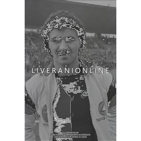 NEG-RETROSPETTIVA SALVATORE GARRITANO CALCIATORE NELLA FOTO SALVATORE GARRITANO CON LA MAGLIA DEL BOLOGNA CALCIO AG ALDO LIVERANI SAS
