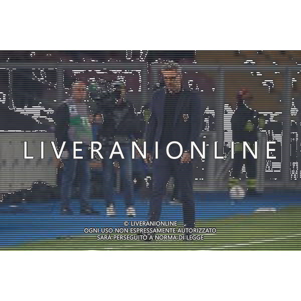 TVEM September 21, 2024 Lecce, Italy - US Lecce vs Parma Calcio 1913 - Italian soccer serie A 2024/25 - Via Del Mare Stadium. In the pic: coach Luca Gotti of US Lecce ©Emmanuele Mastrodonato/AGENZIA ALDO LIVERANI SAS