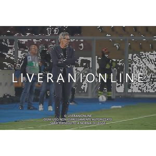 TVEM September 21, 2024 Lecce, Italy - US Lecce vs Parma Calcio 1913 - Italian soccer serie A 2024/25 - Via Del Mare Stadium. In the pic: coach Luca Gotti of US Lecce ©Emmanuele Mastrodonato/AGENZIA ALDO LIVERANI SAS