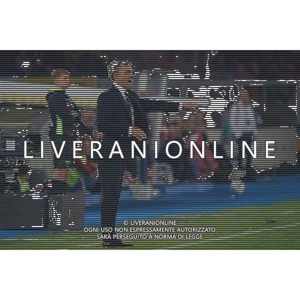 TVEM September 21, 2024 Lecce, Italy - US Lecce vs Parma Calcio 1913 - Italian soccer serie A 2024/25 - Via Del Mare Stadium. In the pic: coach Fabio Pecchia of Parma ©Emmanuele Mastrodonato/AGENZIA ALDO LIVERANI SAS