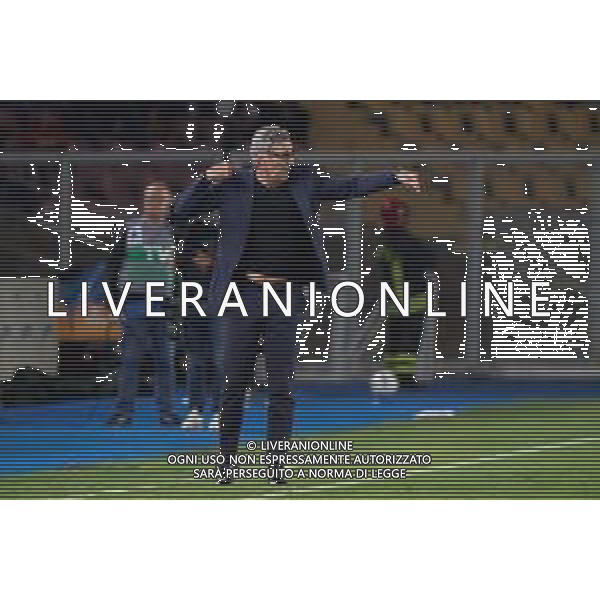 TVEM September 21, 2024 Lecce, Italy - US Lecce vs Parma Calcio 1913 - Italian soccer serie A 2024/25 - Via Del Mare Stadium. In the pic: coach Luca Gotti of US Lecce ©Emmanuele Mastrodonato/AGENZIA ALDO LIVERANI SAS