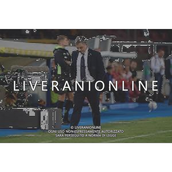 TVEM September 21, 2024 Lecce, Italy - US Lecce vs Parma Calcio 1913 - Italian soccer serie A 2024/25 - Via Del Mare Stadium. In the pic: coach Fabio Pecchia of Parma ©Emmanuele Mastrodonato/AGENZIA ALDO LIVERANI SAS