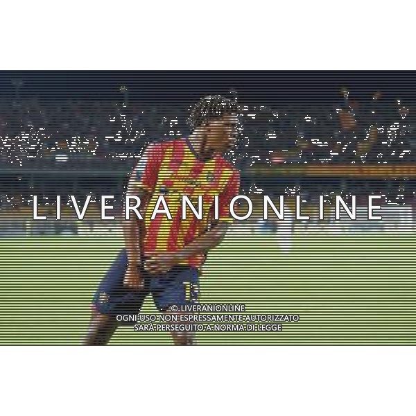 TVEM September 21, 2024 Lecce, Italy - US Lecce vs Parma Calcio 1913 - Italian soccer serie A 2024/25 - Via Del Mare Stadium. In the pic: Patrick Dorgu of US Lecce celebrates after scoring a goal ©Emmanuele Mastrodonato/AGENZIA ALDO LIVERANI SAS