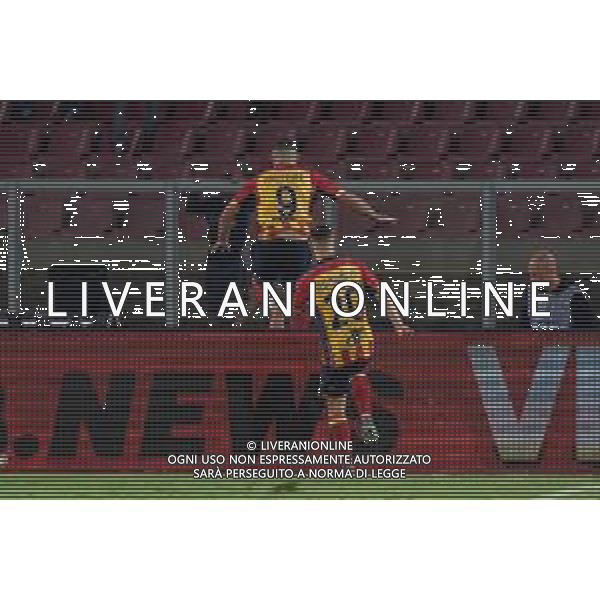 TVEM September 21, 2024 Lecce, Italy - US Lecce vs Parma Calcio 1913 - Italian soccer serie A 2024/25 - Via Del Mare Stadium. In the pic: Nikola Krstovic of US Lecce celebrates after scoring a goal ©Emmanuele Mastrodonato/AGENZIA ALDO LIVERANI SAS