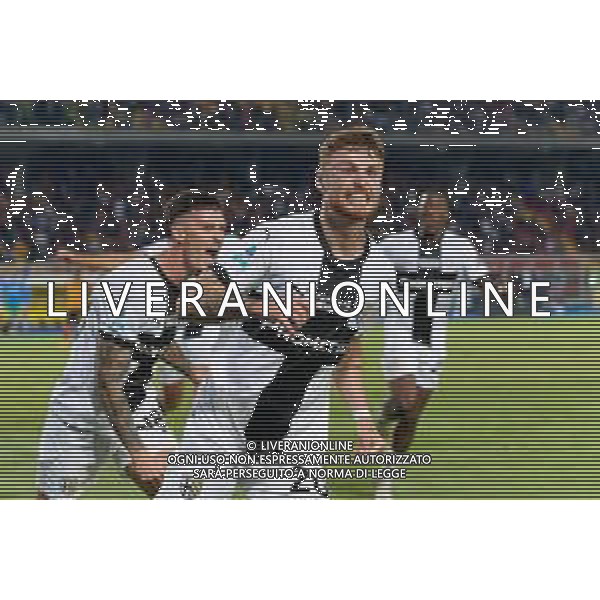 TVEM September 21, 2024 Lecce, Italy - US Lecce vs Parma Calcio 1913 - Italian soccer serie A 2024/25 - Via Del Mare Stadium. In the pic: Antoine Hainaut of Parma celebrates after scoring a goal ©Emmanuele Mastrodonato/AGENZIA ALDO LIVERANI SAS