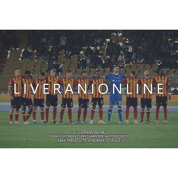 TVEM September 21, 2024 Lecce, Italy - US Lecce vs Parma Calcio 1913 - Italian soccer serie A 2024/25 - Via Del Mare Stadium. In the pic: Formazione US Lecce team line up ©Emmanuele Mastrodonato/AGENZIA ALDO LIVERANI SAS